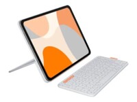 Logitech Flip Folio Tastatur og folio-kasse Trådløs Schweizisk