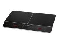 ProfiCook Induktionsvarmeplade 3.5kW Rustfrit stål/sort