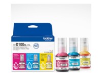 Brother BTD100CL Value Pack Gul Cyan Magenta Blækrefill