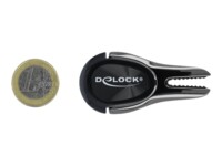 Delock Universal Mini 4 in 1 Bilholder/fingergrip/støtteben Til bil Sort