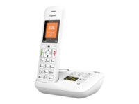 Gigaset E390A Trådløs telefon Ingen nummervisning Hvid