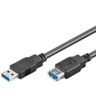 goobay USB forlængerkabel 3m Sort