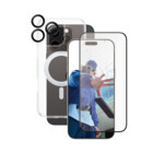 PanzerGlass CARE by Feature 3-in-1 Ceramic Bundle iPhone 16 Pro Max Skærmbeskytter