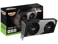 Inno3D GeForce RTX 5060 Ti 16GB TWIN X2 OC NVIDIA GeForce RTX 5060 Ti 16GB