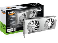 Inno3D GeForce RTX 5070 TWIN X2 OC WHITE NVIDIA GeForce RTX 5070 12GB