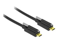 Delock USB Type-C kabel 2m Sort