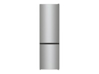 Gorenje Essential NRK6202EXL4 Kølefryseskab Bund-fryser Grå metal