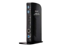 Club 3D SenseVision USB 3.0 Dual Display 4K60Hz Docking Station USB Dockingstation