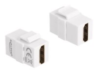 Delock Keystone module HDMI-kobling Hvid