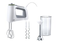 Braun MultiMix 5 HM 5107 WH Håndmixer 750W Hvid/grå