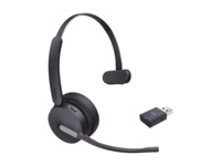 Yealink WH64 Hybrid Mono Trådløs Høretelefoner Sort