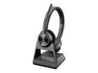 HP Poly Savi 7320 Office Trådløs Høretelefoner Sort
