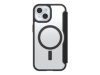 OtterBox React Folio Series Beskyttelsescover Sort krystal Apple iPhone 13, 14, 15