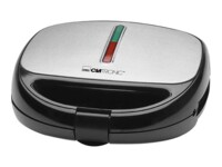 Clatronic ST/WA 3670 Toast maskine / vaffelbager / grill Sort/inox
