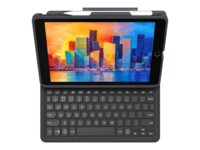 ZAGG Pro Keys Tastatur og folio-kasse 7 farver Trådløs Nordisk