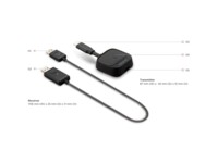 ViewSonic WPD-900 Streamingadapter til netværksmedie Trådløs Sort