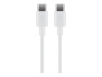 goobay USB Type-C kabel 50cm Hvid