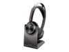 HP Poly Voyager Focus 2 Trådløs Høretelefoner Sort