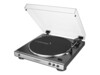 Audio-Technica AT-LP60XUSB Pladespiller Sort Grå
