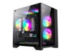 GameMax Infinity Mini BK Tower FlexATX Sort Transparent