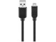 goobay USB-kabel 3m Sort