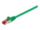 Goobay CAT 6 S/FTP CU 0,5m Green