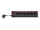goobay Stikdåse 6-stik 16A Sort 1.5m