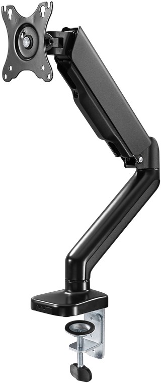 Monitor Mount with Gas Spring, Black - for monitors between 17 and 32 inches (43-81 cm)