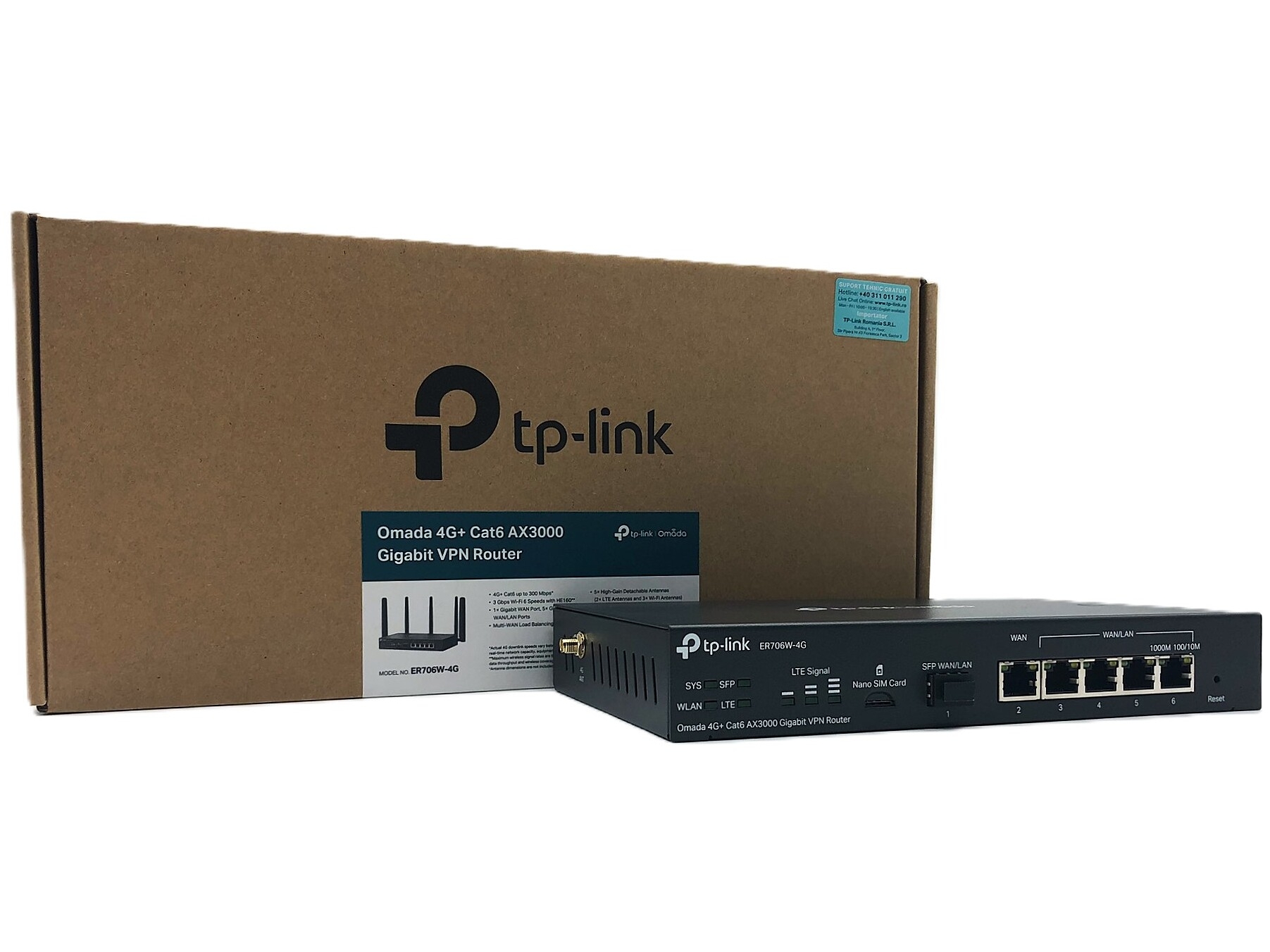 TP-Link Omada ER706W-4G V1 Trådløs router