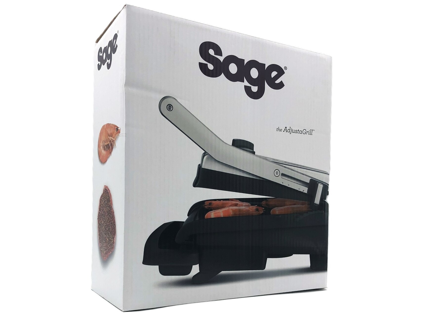 Sage SGR200BSS4EEU1 The Adjusta Grill Grill / sandwich bager Børstet rustfrit stål