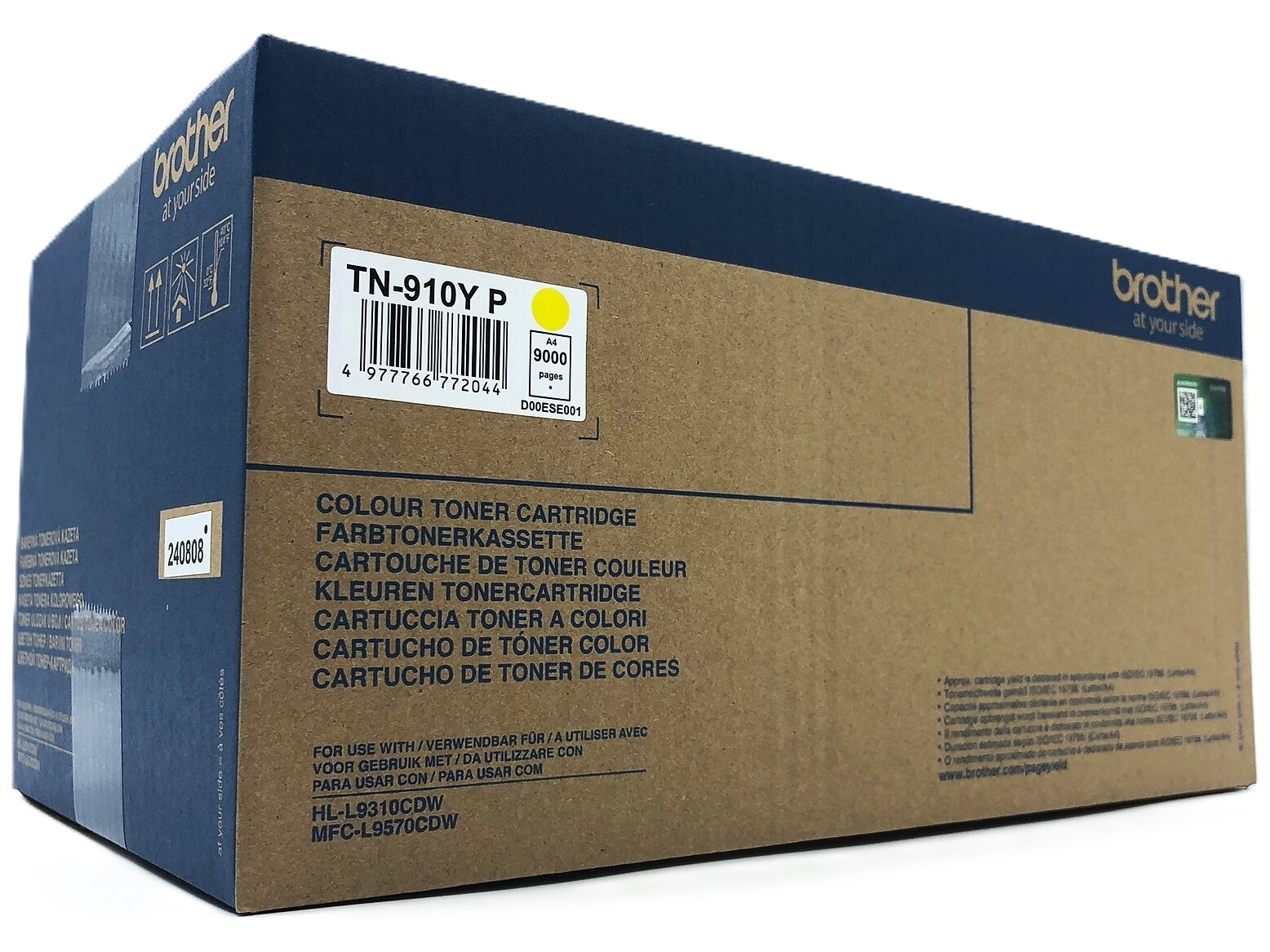 Brother TN 910YP Gul 9000 sider