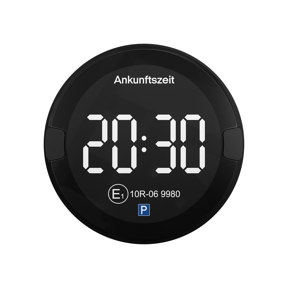 ooono Park elektronische Parkscheibe Nr.2 dark