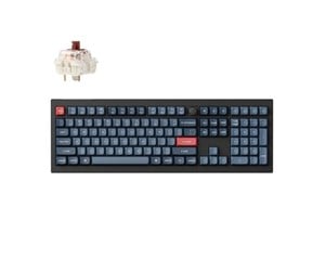 Keychron V6 Max Tastatur Mekanisk RGB Trådløs Kablet Nordisk