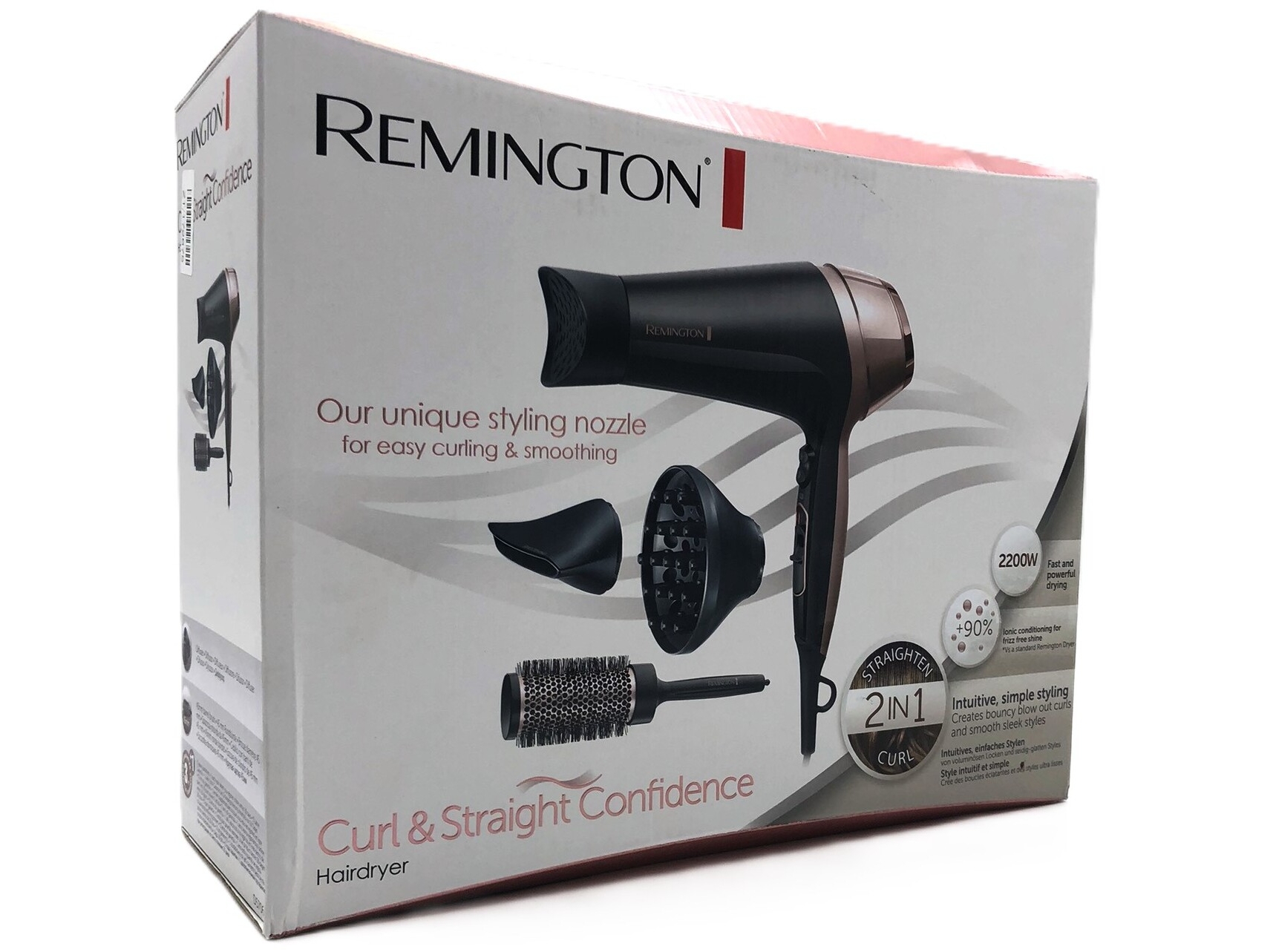 Remington Hårtørrer D5706 CURL & STRAIGHT CONFIDENCE