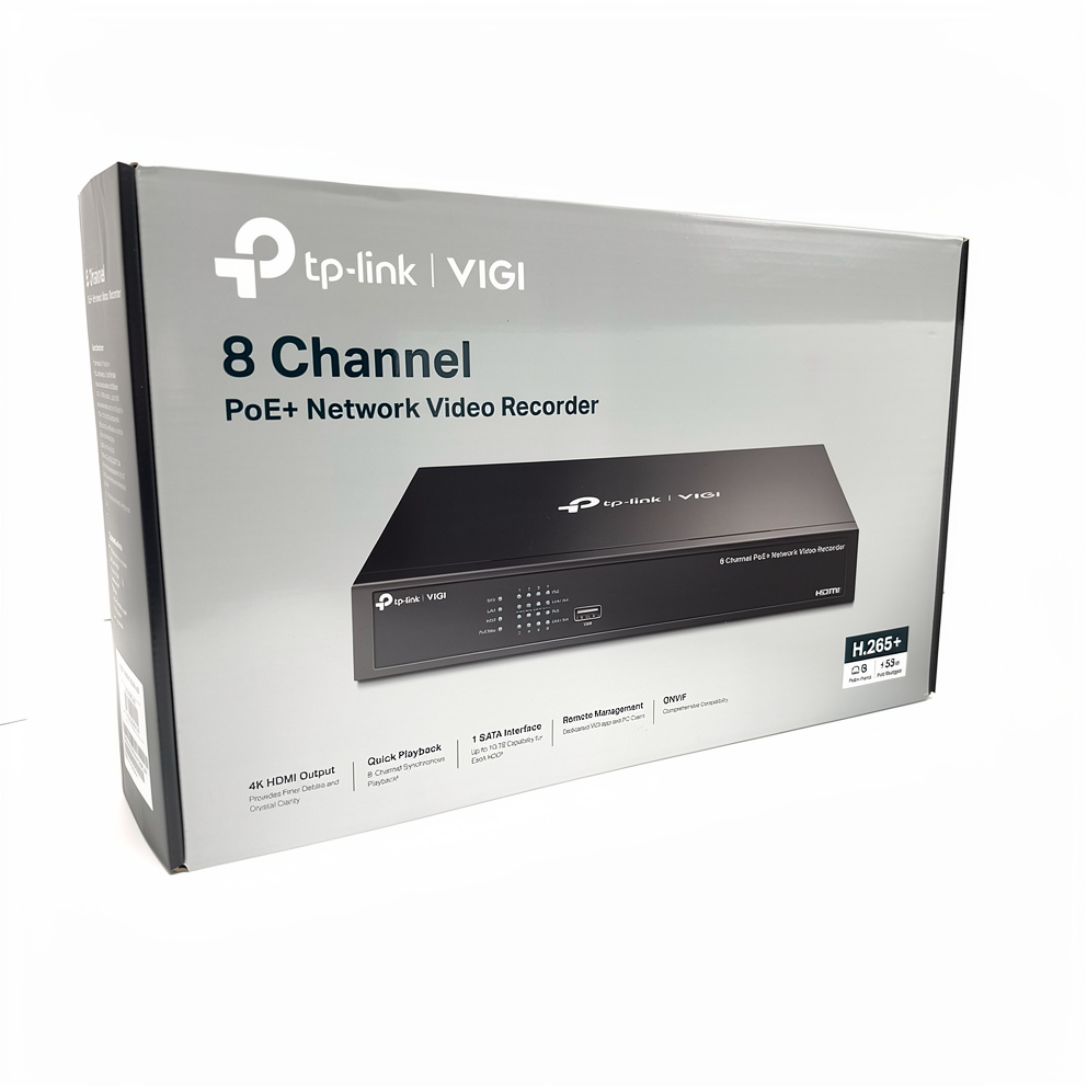 TP-Link VIGI NVR1008H-8P V1 Standalone NVR