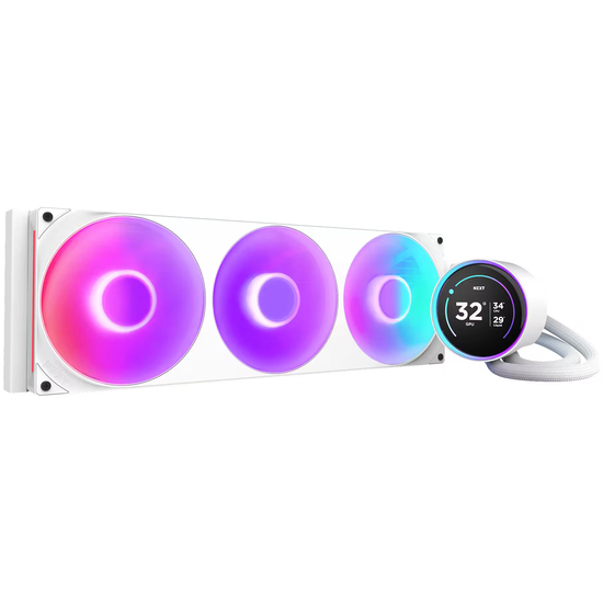 Kraken Elite 420 RGB 420 mm (weiß)