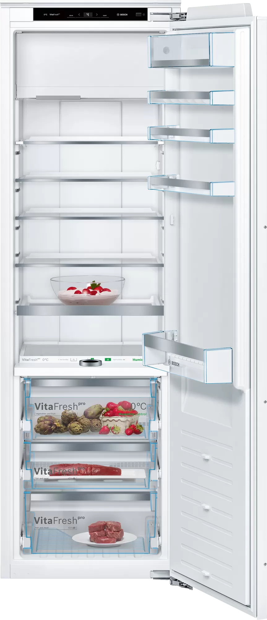 Bosch Serie 8 KIF82PFE0 Kølefryseskab 269L E Hvid