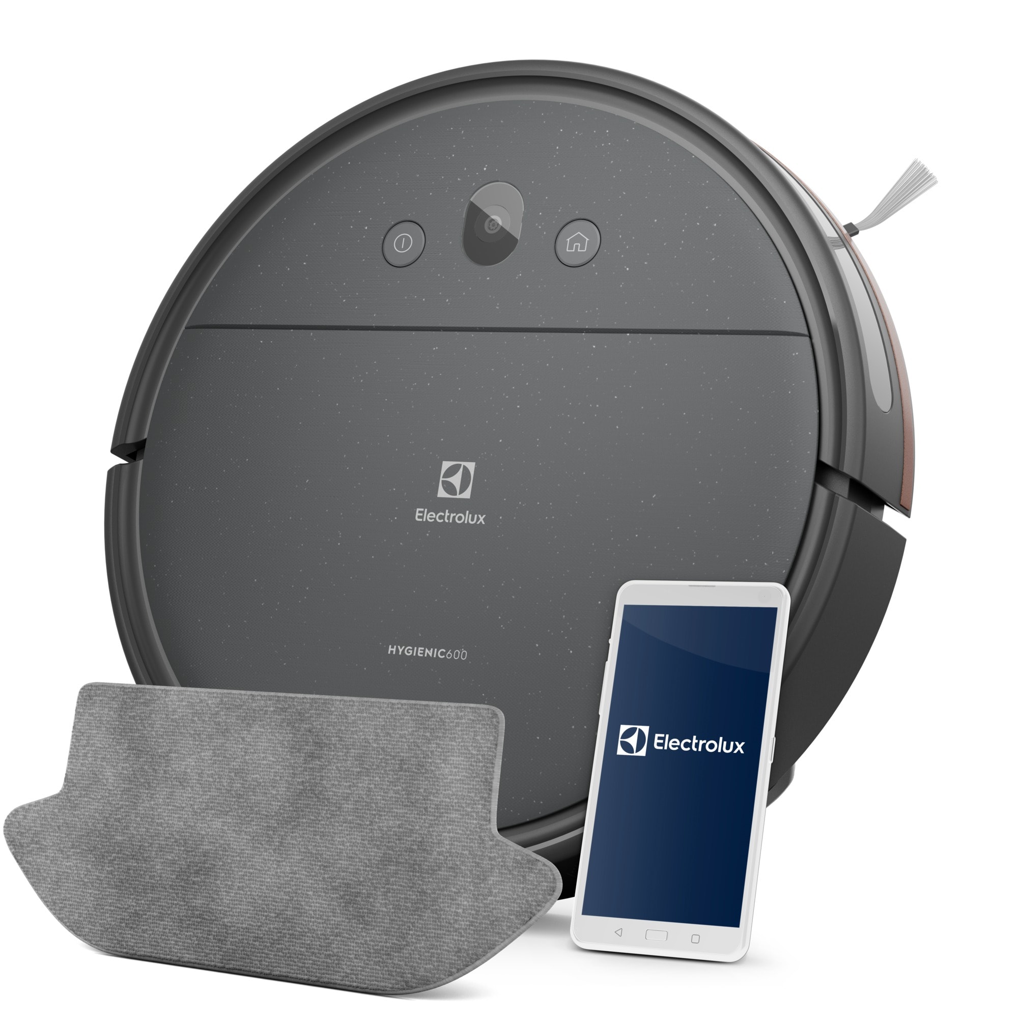 Electrolux ER61UW1DG robot vacuum 0.22 L Bagless Black