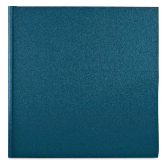 Hama Jumbo Wrinkled blau 30x30 80 weiße Seiten 7609