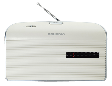 Grundig Music 60X weiß/grau