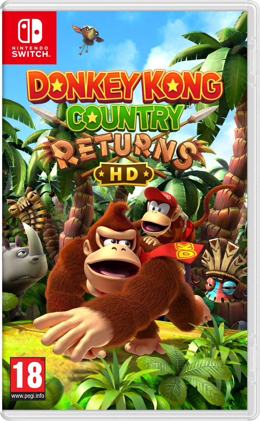 Donkey Kong Country Returns HD, Nintendo Switch-Spiel