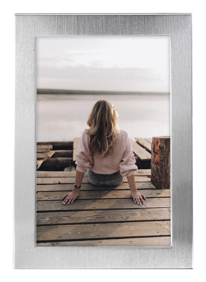 Hama Riva silber 13x18 Portrait Metall 193110