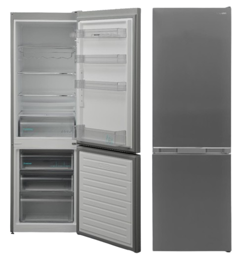 Sharp SJ-FBB04DTXSE Kølefryseskab 268L E Sølv