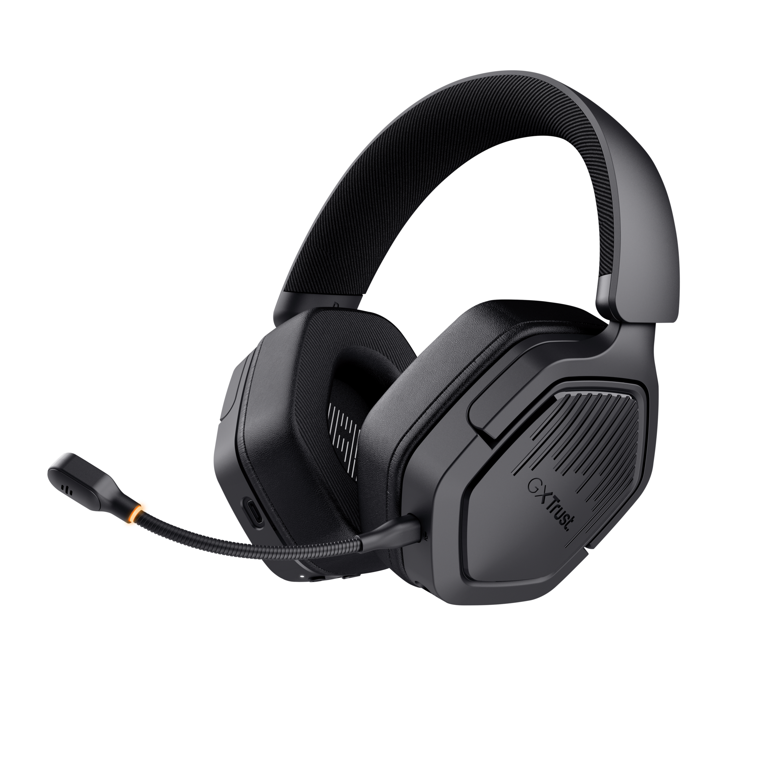 Trust GXT 493 Carus Kabel & trådløs Høretelefoner Sort