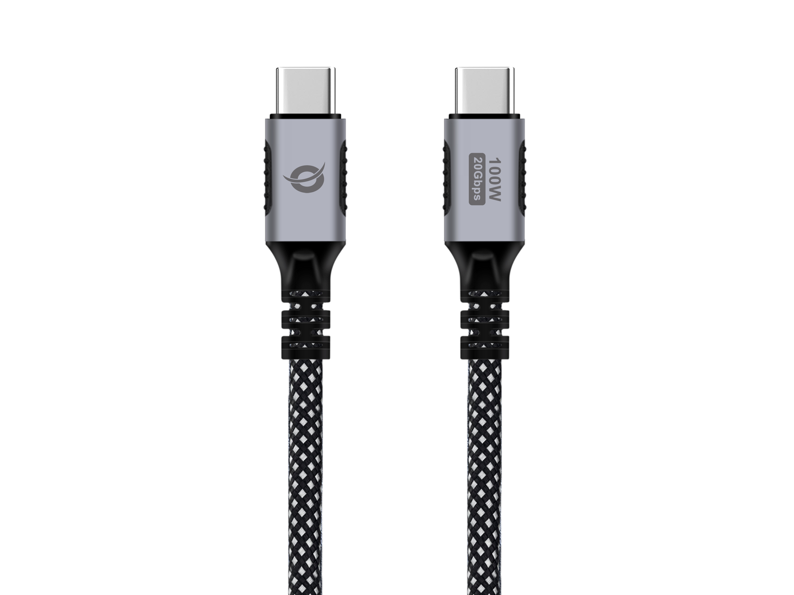 Conceptronic ETTA07B20 USB-C to USB-C 2m Sort