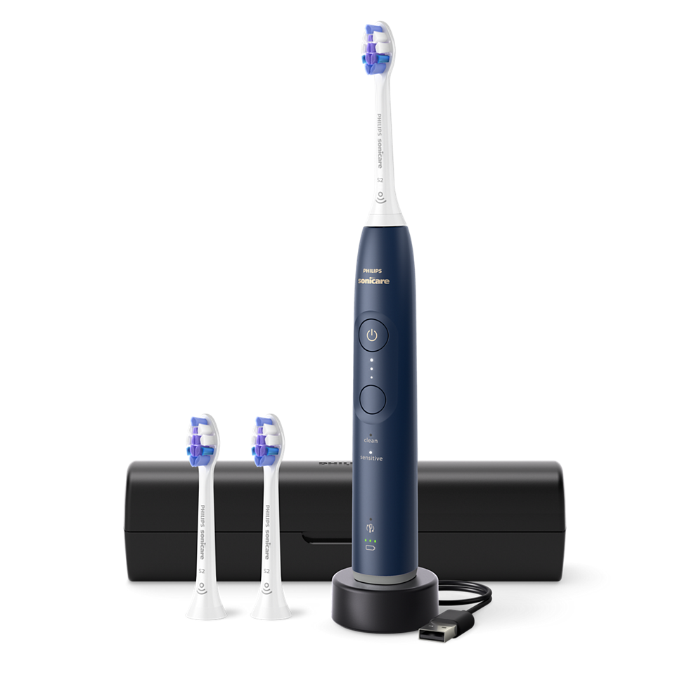 Philips HX7403/01 Elektrisk Tandbørste Mørkeblå