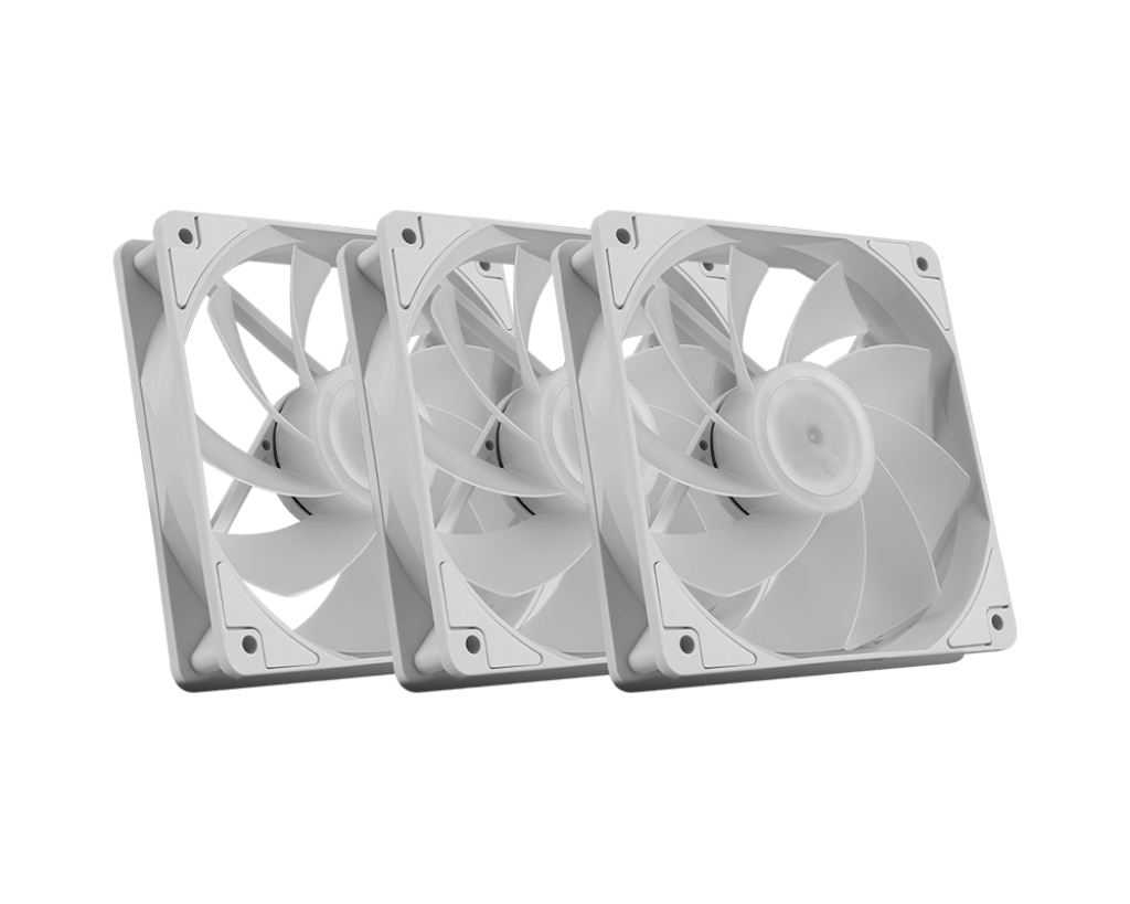 MSI MAG F120 ARGB White GehÃ¤uselÃ¼fter Triple Pack