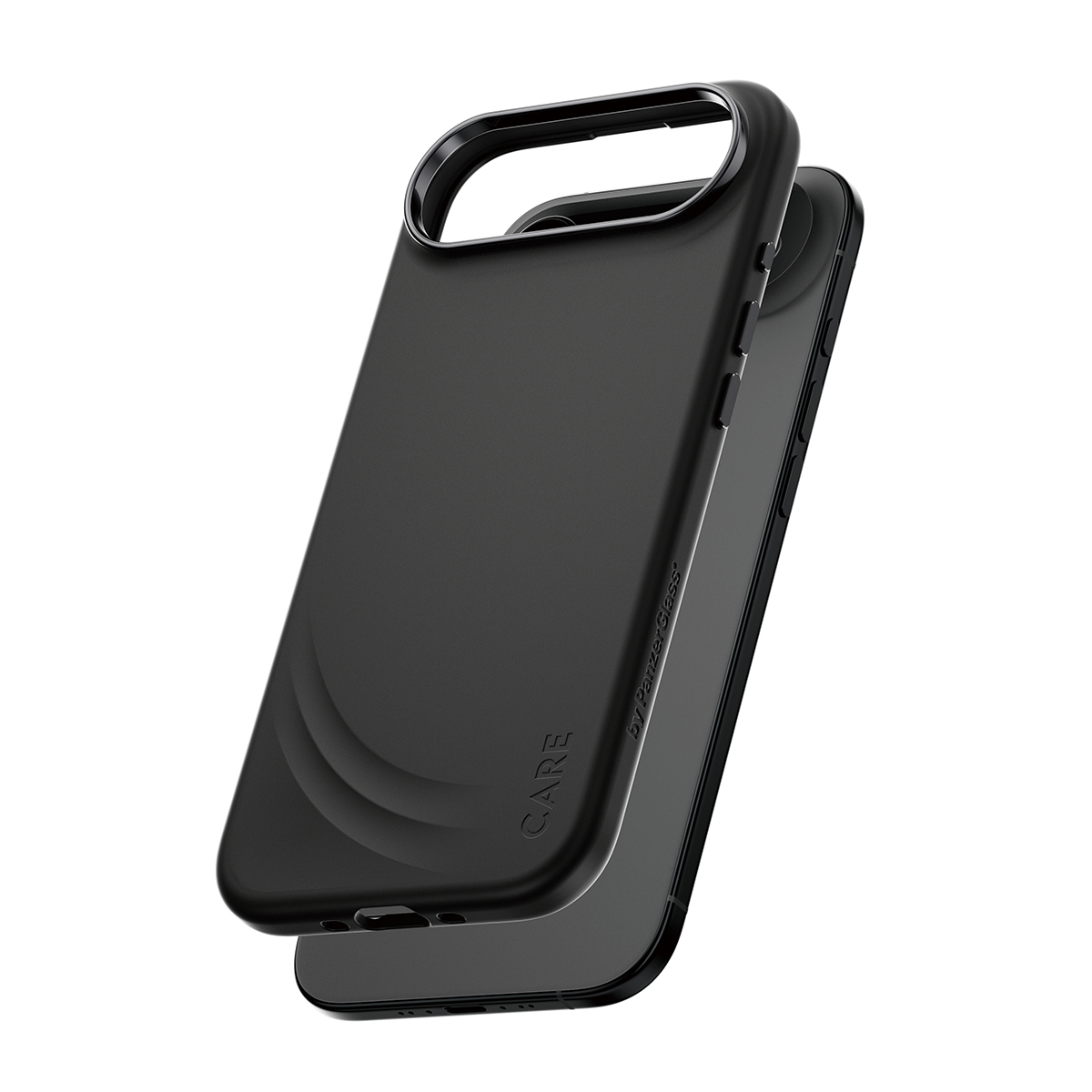 PanzerGlass CARE by Feature FLOW Case Black w. MagSafe iPhone 17 Air Beskyttelsescover Sort