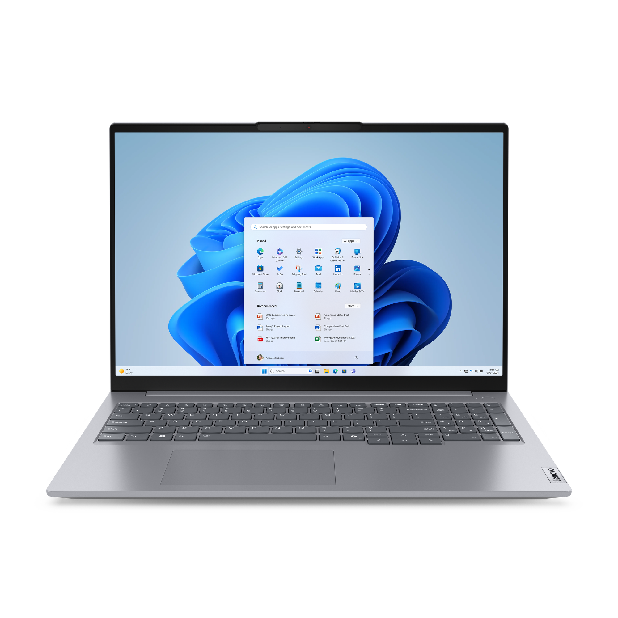 Lenovo ThinkBook 16 G7 ARP 16' 1920 x 1200 (WUXGA) 7535HS 32GB 1TB AMD Radeon 660M Windows 11 Pro