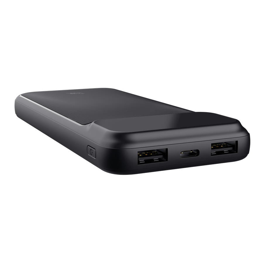 Trust 25882 Powerbank 10000mAh 20Watt 1xUSB-C 2xUSB-A Sort